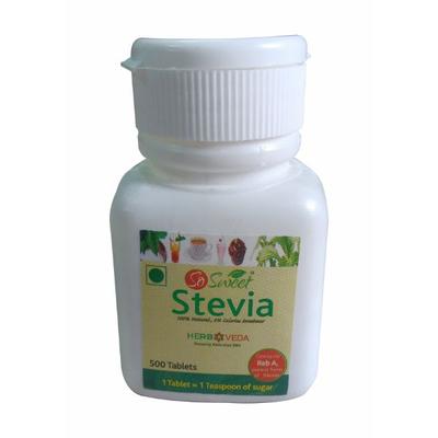 So Sweet 100% Natural Sugarfree Sweetener Stevia Tablets 1000's - Sugar Substitutes (Fitness)