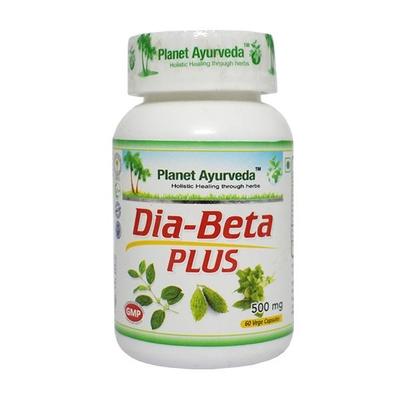 Planet Ayurveda Dia Beta Plus Capsules 60's - Diabetes Care (Ayush)