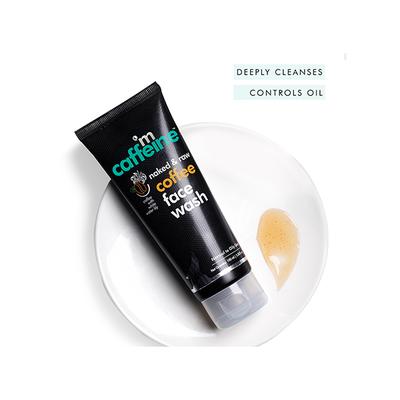mCaffeine Naked & Raw Deep Cleansing Coffee Face Wash 100 ml - Face Wash & Cleansers