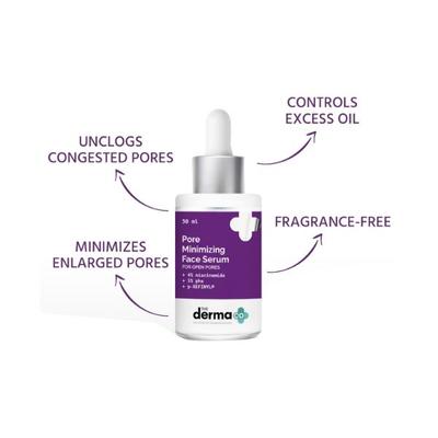 The Derma Co Pore Minimizing Face Serum for Open Pores 30ml - Face Serum