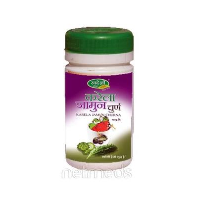 Swadeshi Karela Jamun Churna Powder 100 gm - Diabetes Care (Ayush)