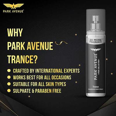 Park Avenue Pure Collection Trance Perfume Spray 135 ml - Men Perfumes (Edt/Edp)