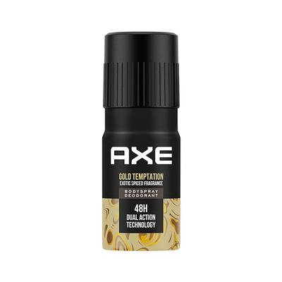 Axe Gold Temptation Long Lasting Deodorant Bodyspray For Men 150 ml - Men Deodorants/Roll-Ons