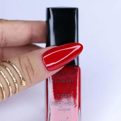 Ellement Co. Vegan Nail Lacquer - Rosewood, 10ml - Nail Polish