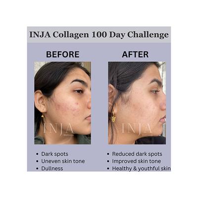INJA Fit Marine Collagen  Powder - Chocolate Flavour 250 g - Multi-Vitamins