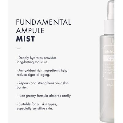 Klairs Fundamental Ampule Mist 125 ml - Toners