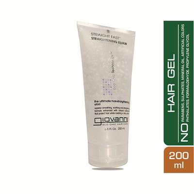 Giovanni Organic Straight Fast! Hair Straightening Elixir 200 ml - Hair Gels & Waxes