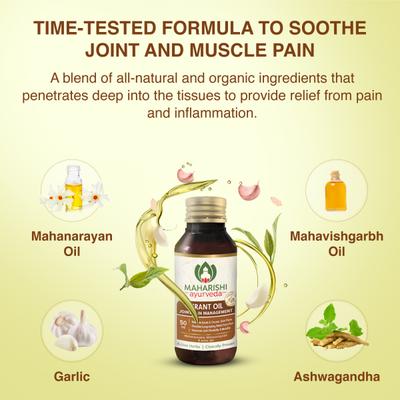 Maharishi Ayurveda Pirant Oil 50 ml - Pain Relief (Ayush)