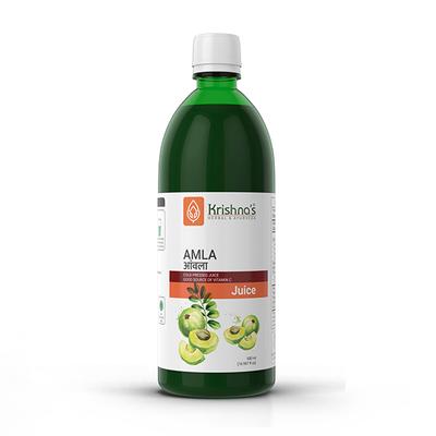 Krishna's Herbal & Ayurveda Amla Juice 500 ml - Ayurvedic Juices