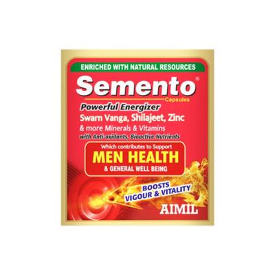 Aimil Semento Capsule (Pack of 4 x 20's) - Sexual Healthcare