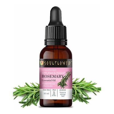 Soulflower Rosemary Essential Oil 30 ml - Essential Oils
