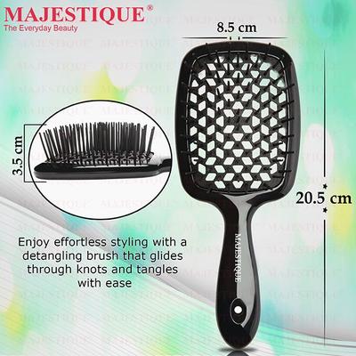 Majestique Curve Parting Hair Comb Curve Parting Hair Comb 1's - Hair Combs