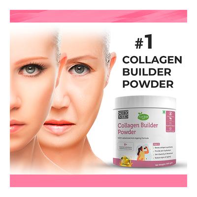 She Need Plant Based Collagen Builder Powder - Lemon Flavour 300 gm - Bone And Joint Care
