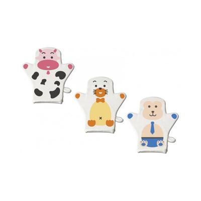 Farlin Baby Wash Mitten - Bear 1's - Bathing Essentials