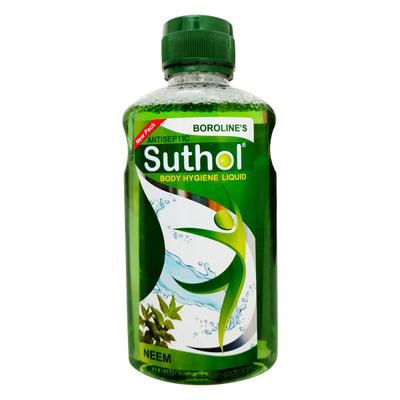 Boroline's Antiseptic Suthol Active Body Hygiene Liquid - Neem 100 ml - Wound/Burns