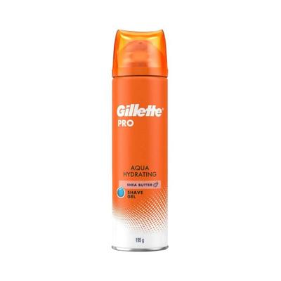 Gillette Pro Shavinggel Aqua Hydrating with Shea Butter- 195gm - Shaving Gels