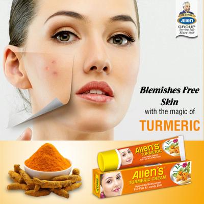 Allen Turmeric Cream 20 gm (Pack Of 3) 1's - Personal Care (Ayush)