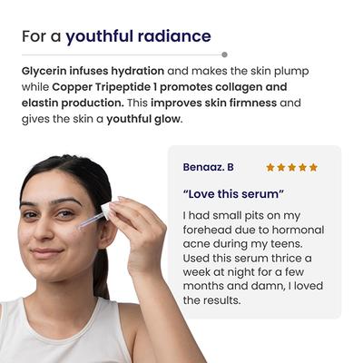 Reequil Pitstop Blue Niacinamide Serum For Acne Scars & Marks 25 ml - Face Gels