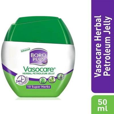 Boro Plus Vasocare Herbal Petroleum Jelly 50 ml - Personal Care (Ayush)