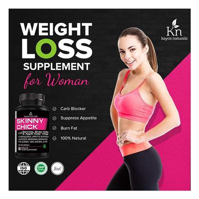 Kayos Skinny Chick (Weight Loss for Women) 500 mg Capsule 60's - Weight Loss