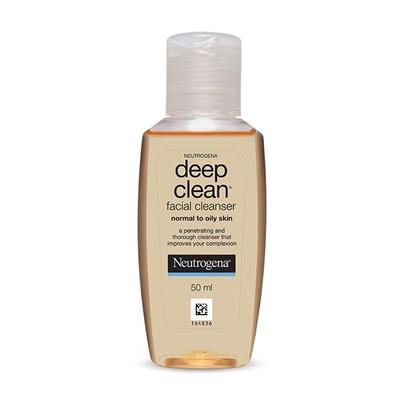 Neutrogena Deep Clean Facial Cleanser Normal to Oily Skin 50 ml - Face Wash & Cleansers