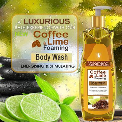Volamena Foaming Body Wash - Coffee & Lime 300 ml - Shower Gels & Body Wash