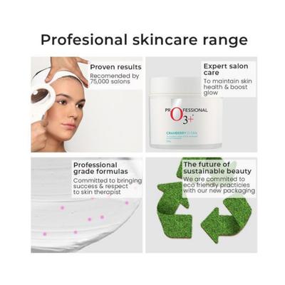 O3+ Cranberry D-Tan 300 gm - Masks & Peels