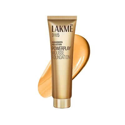 Lakme 9to5 Powerplay Mousse Foundation, Beige Vanilla, 25gm - Foundation