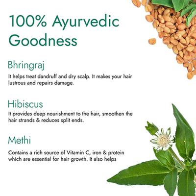 Kapiva Ayurveda Bhringraj Hair Nourish Mask 200 gm - Hair Masks & Packs