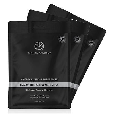 The Man Company   Sheet THE HEAT TMC - WEB 876 1's - Sheet Masks