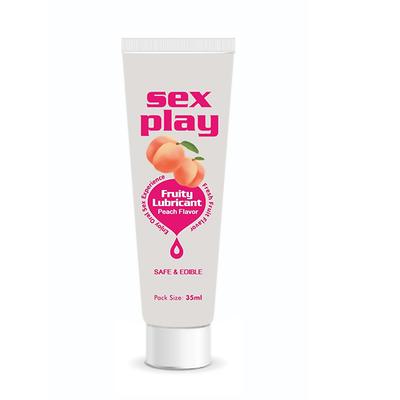 Sex Play Fruity Lubricant - Peach 35 ml - Flavoured Lubes