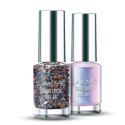Lakme Color Crush Nailart M16 Mint Blue 6 Ml - Nail Polish