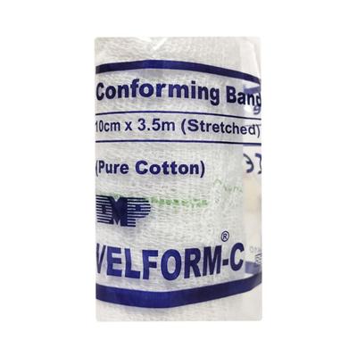 Velform - C Conforming Cotton Bandage (10 cm x 3.5 mtr) (223510) - Bandages And Dressings