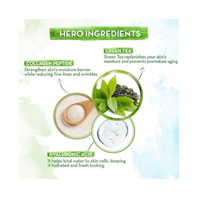 Mamaearth Bye Bye Face Cream For Women Anti Ageing For Fine Line & Wrinkles with Green Tea & Collagen 30 gm - Face Moisturizers