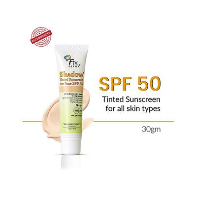 Fixderma Shadow Tinted Sunscreen SPF 50 with Vitamin E 30 gm - Body Sunscreen