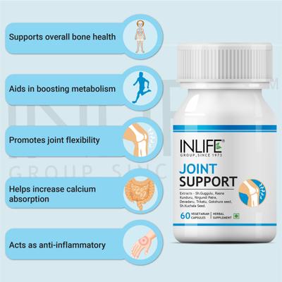 INLIFE Joint Support Capsules 60's - Bone And Joint Care