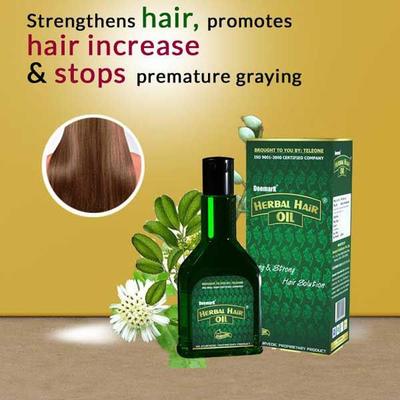 Deemark Herbal Hair Oil (Pack of 2 x 120 ml) - Personal Care (Ayush)