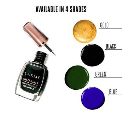 Lakme Ultimate Glam Eye Liner, Semi Matte, Green, 9ml - Eyeliners