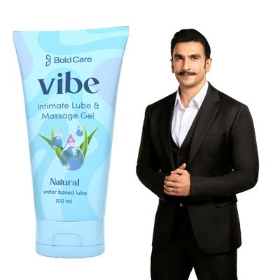 Bold Care Vibe Intimate Lube & Massage Gel Natural 100 ml - Flavoured Lubes