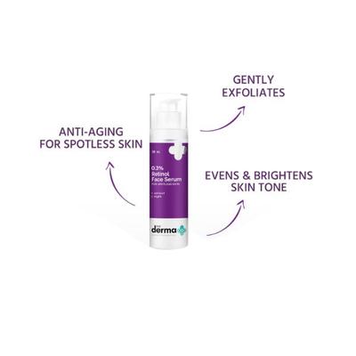 The Derma Co 0.3 Percent Retinol Serum 30 ml - Face Serum