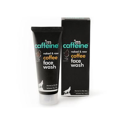 mCaffeine Naked & Raw Deep Cleansing Coffee Face Wash 100 ml - Face Wash & Cleansers