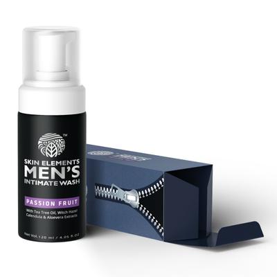 Skin Elements Men's Intimate Wash - Passion Fruit 120ml - Intimate Hygiene