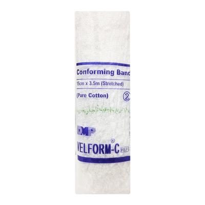 Velform - C Conforming Cotton Bandage (15 cm x 3.5 mtr) (223515) - Bandages And Dressings