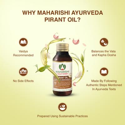 Maharishi Ayurveda Pirant Oil 50 ml - Pain Relief (Ayush)