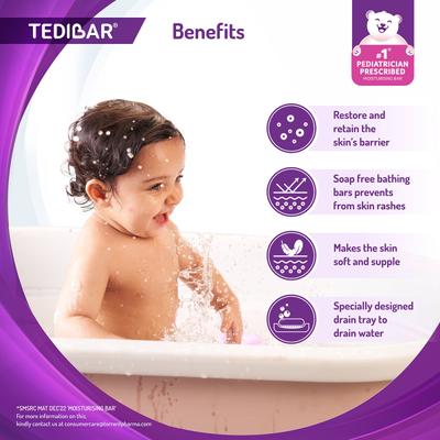 Tedibar Bathing Bar 75gm - Baby Soap