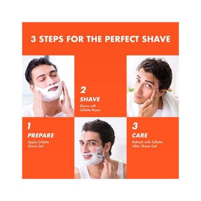Gillette Pro Shavinggel Aqua Hydrating with Shea Butter- 195gm - Shaving Gels