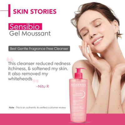 Bioderma Sensibio Soothing Micellar Cleansing Foaming Sensitive Skin 500ml - Scrubs & Exfoliants