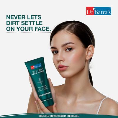 Dr. Batra's Daily Care Face Wash - Tea Tree Oil 50 gm - Face Wash & Cleansers