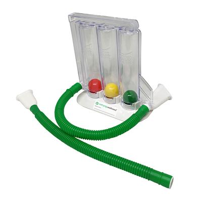 Sahyog Wellness Respiratory Three Balls Breathing Lung Exerciser - Two Tubes - Respiratory Care Devices