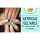 Nails On Board Handmade Press On Gel Nails- Holographic Sea Green 50 gm - Nail Care